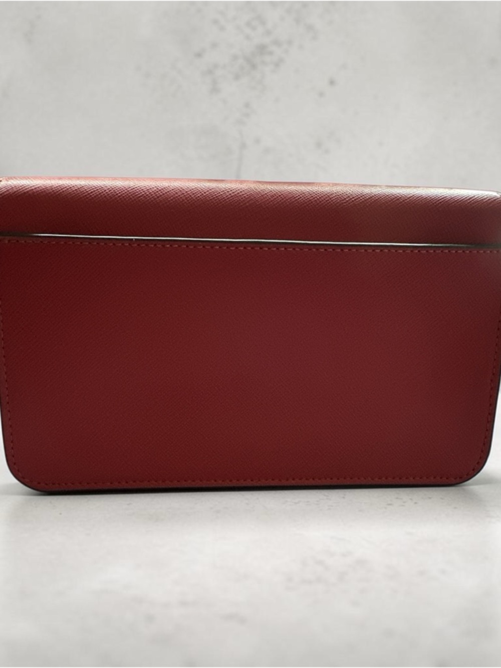 kate spade red leather chain-strap crossbody - Picture 2 of 5